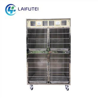 כלובי בית חולים וטרינרים עם גרסת האספקה